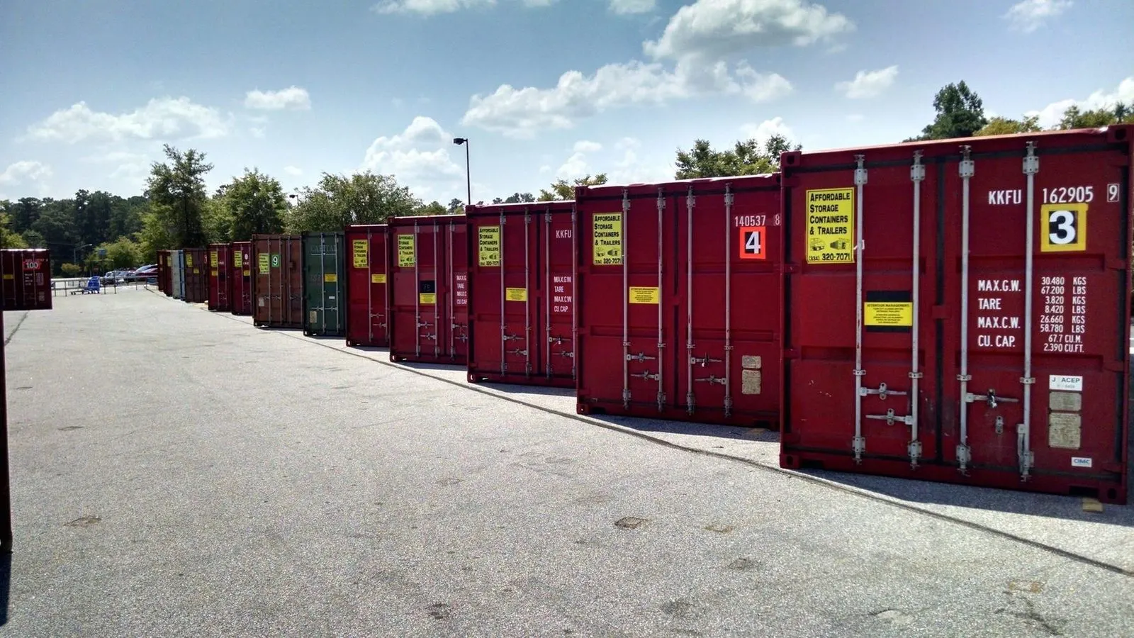 Custom container equipment housing for industrial use