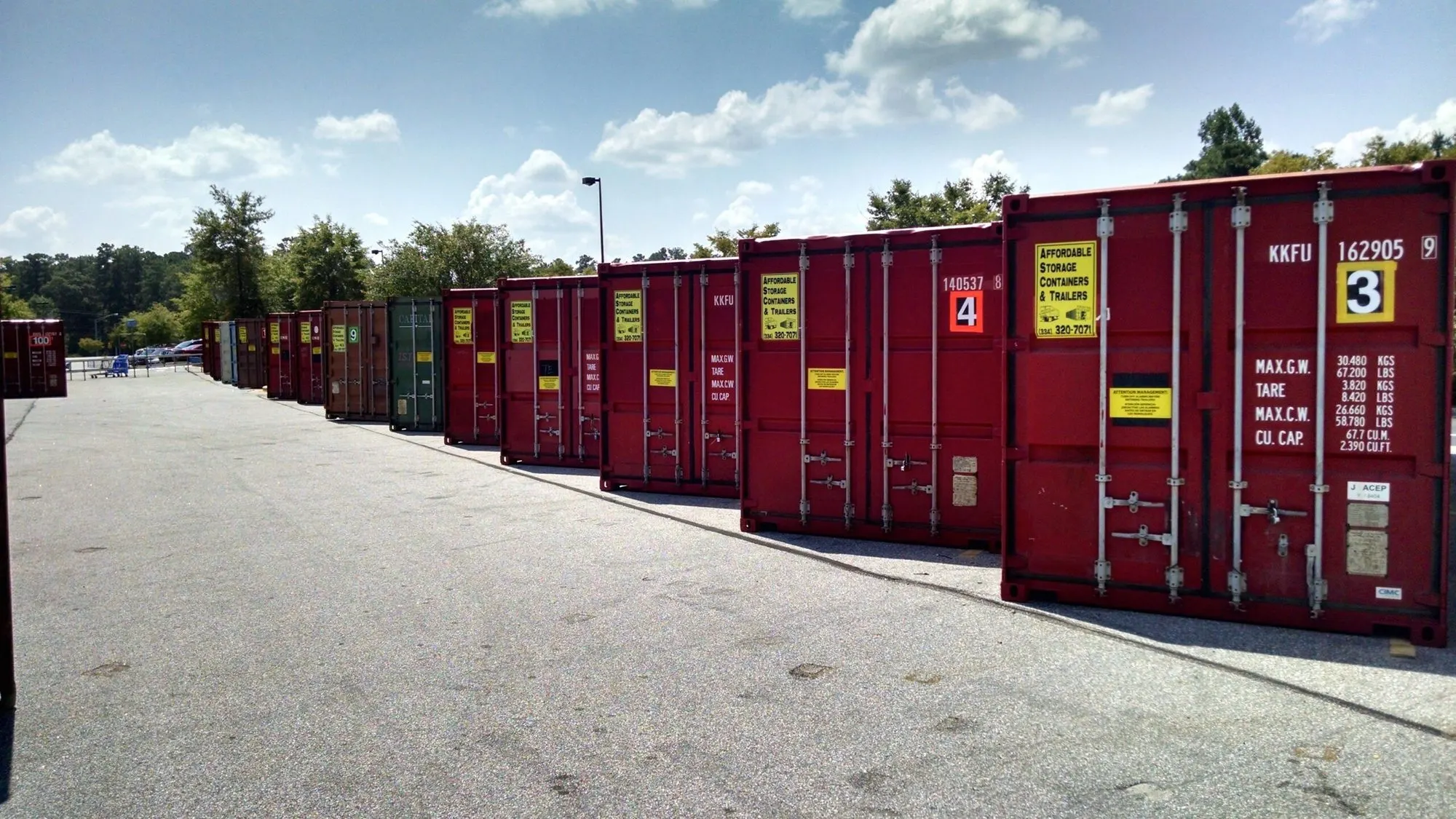 Custom container equipment housing for industrial use