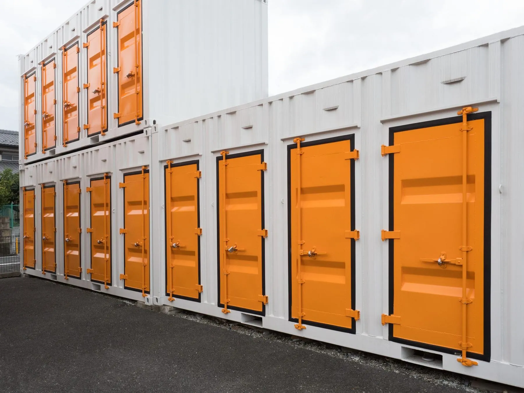 Sams On Site warehousing and secure gated storage facility in North Toledo